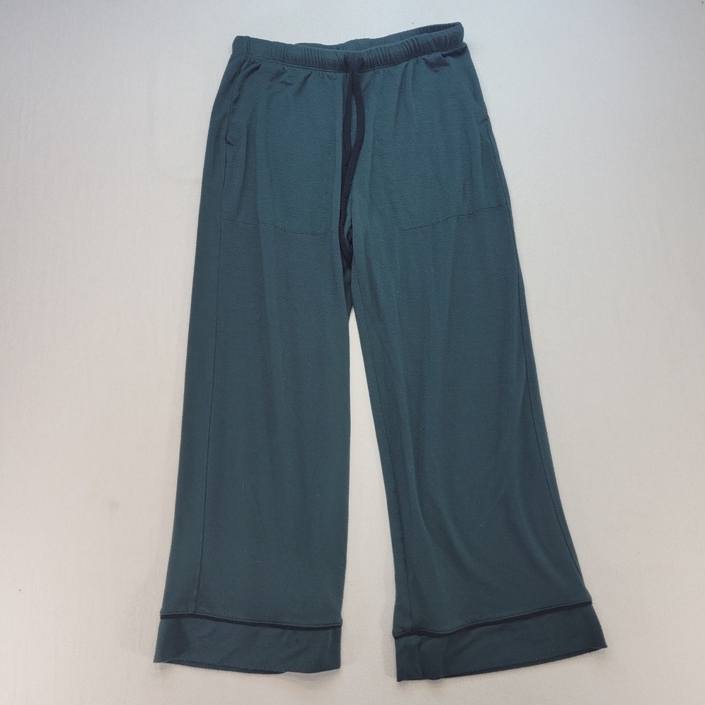 Auden Pajama Pants Womens XS Gray Cloud Knit Wide Leg Lounge Sleepwear Pockets